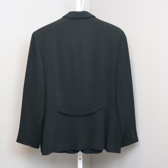 Alex Garfield Garfield & Marks Navy Blue Blazer Jacket Sz M Career Wear - Picture 2 of 4